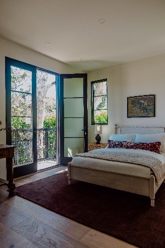Patio and French doors
